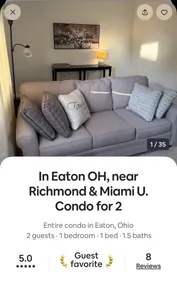 Top Rated Eaton Stay • 1BR • 1.5 Baths • Clean - Image 5