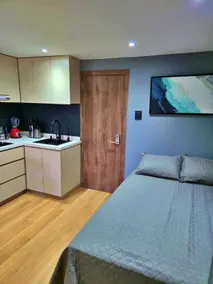 PO304 Urban Suites | Bed + Sofa Bed | Kitchen - Image 4