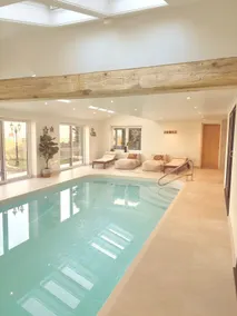 Stunning Beach House Indoor Pool - Image 5