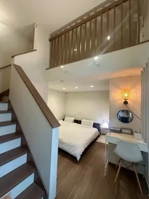 Newly opened Newly built Villa 53 ㎡/3-minute walk to station and hot spring/Bedroom with loft/Adjacent free parking for up to 5 people - Image 2