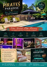 Pirates Paradise 3BR Saltwater Pool & Sauna - Image 2