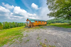 Log Cabin w/ Mountain Views + Large Deck - Image 3