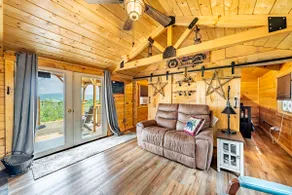 Log Cabin w/ Mountain Views + Large Deck - Image 5