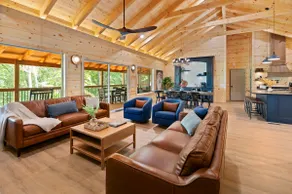 New 4-King Cabin w/ Hot Tub, Fire Pit & Cave View - Image 5