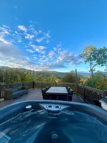 L'Aube | Chalet with hot tub | Mountain view - Image 3