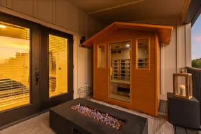 Mountain view, sauna, arcade, firepit, workspaces. - Image 3