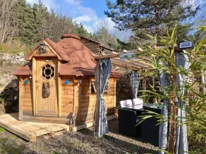 Kota in the middle of the forest Norwegian bath sauna - Image 2