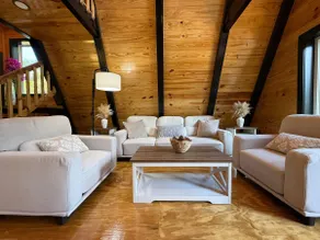 The Owl A-Frame Retreat/ with hot tub - Image 2