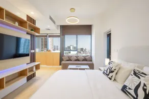 Luxury Studio JVC Open View - Image 3
