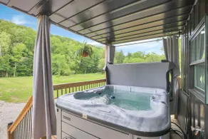 Hocking Hills A-Frame w/ pool, hot tub, firepit ! - Image 5