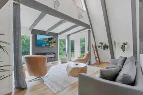 Hocking Hills A-Frame w/ pool, hot tub, firepit ! - Image 3