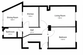 Spacious 65 m² apartment • New fitted kitchen • Trade fair - Image 3