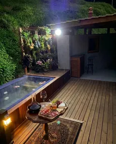 Cozy cottage in the woods with a warm hot tub - Image 4