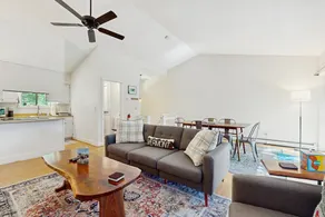 2BR condo w/ balcony, river view, woodstove, w/d - Image 2