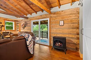 Secluded True Log Cabin w/ Wildlife Views - Image 5