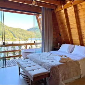 Your Refuge in Serra Gaúcha. Bathtub, view. ENJOY - Image 2