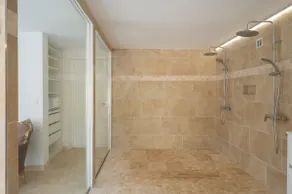 Bottom of villa, hot tub, fireplace, sauna, pool - Image 4