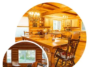 Beautiful lakefront wood chalet in PEC - Image 3
