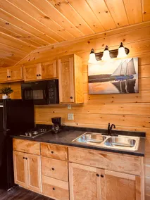Red cabin at Carrabassett town line - Image 5