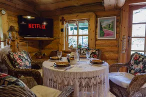 Log cabin by the river • swimming pool, Jacuzzi, sauna - Image 5