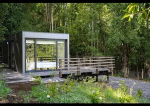 Casa Zero between the forest, river and waterfall. - Image 5