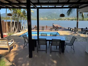 House in Angra With a pier in the sea and a floating jet p - Image 3
