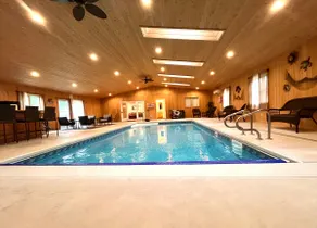 Private Indoor Heated Pool Great for groups! Clean - Image 3