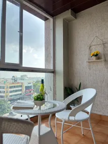 The Boho Balcony Studio@Jaipur Centre+WiFi+GYM - Image 3