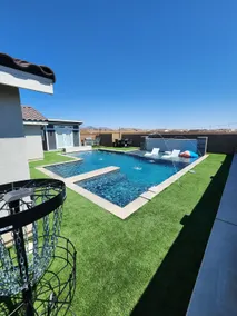Pool house with boat dock on the Colorado river - Image 3