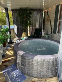 Pool, Hot Tub, Fire Pit & Kayaks | Badin Lake - Image 2