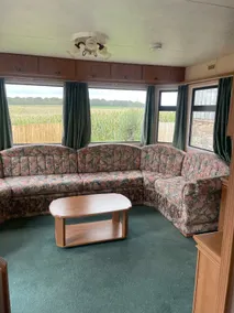 Vintage caravan in the Cumbrian countryside - Image 3