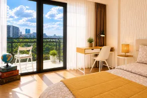 Mziuri Park View•Balcony•Netflix•Gym 24/7 Nearby - Image 3