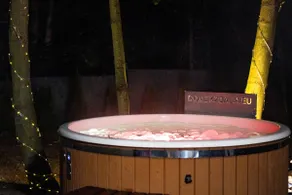 SPA cabin with hot tub jacuzzi Sauna Owl Mountains - Image 5