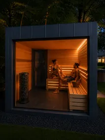 SPA cabin with hot tub jacuzzi Sauna Owl Mountains - Image 3