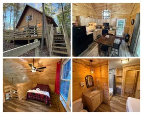 Brand New! Cozy Log Cabin, Hot Tub, fire pit! - Image 2