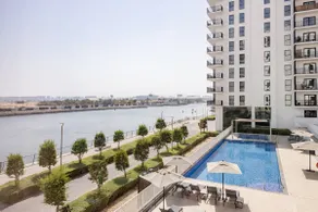 The Surfer's Yas 2BR plus Study Apartment, Full canal & pool view, Theme Parks Yas - Image 5