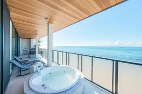 Overlooking the sea of Awaji Island! Sauna and jacuzzi available. Ocean Front Villa - Image 2