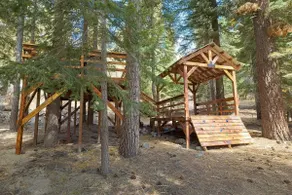 Fire pit, kids play area, treehouse, zipline, pets - Image 5
