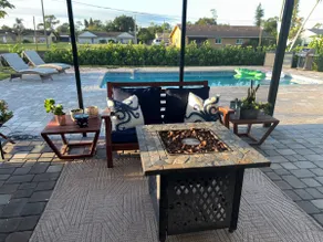 Sunny Pool Retreat – 20 Minutes from the Beach! - Image 3