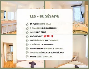Le Sésame • Free Parking, Downtown & Quiet - Image 3
