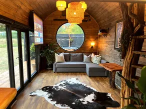 A Beautifully Crafted Wooden Cabin - Image 2