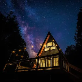 Newly Built A-Frame nestled in the woods - Image 5