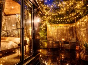 Romantic Cabin Retreat • Outdoor Bath, North Wales - Image 2