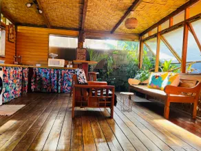 Polynesian lodge with tropical terrace • - Image 2