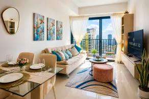 Trizen Colombo stylish high rise condo -Vistablu 32 - Image 4