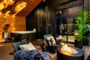 ”The Night” | Modern Black Chalet - Image 3