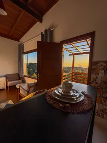 Chalet with bathtub and view of Pedra Azul - Image 3