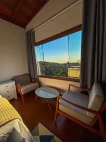 Chalet with bathtub and view of Pedra Azul - Image 2