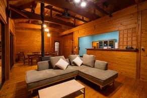 10 min from Kurokawa | Forest lodge | Huge trampoline | Free BBQ | Up to 10 guests | 180 m² - Image 3