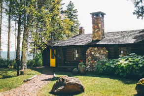Storybook Northwoods Log Cabin on Lake Superior - Image 2